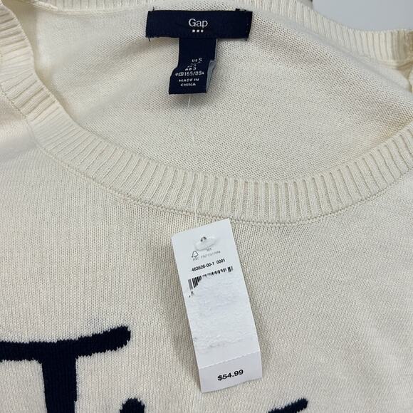 Gap Tres Cool Ivory Sweater Women's Tres Cool Small - Picture 3 of 4